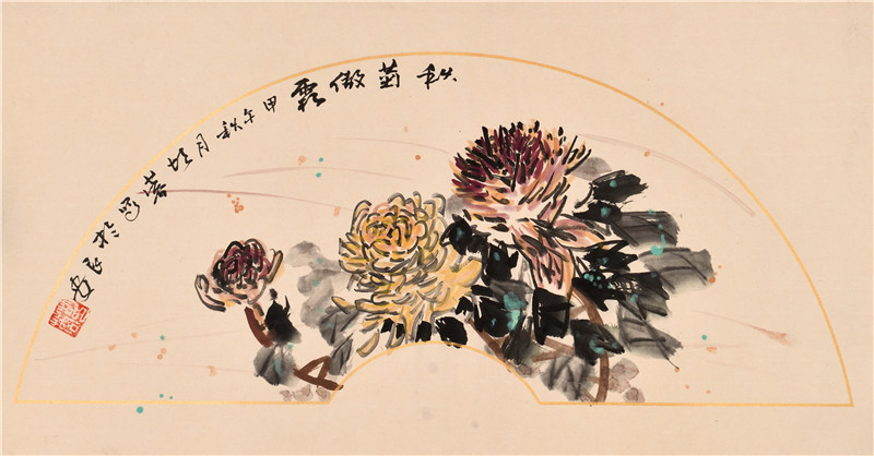 胡蓉花鸟作品