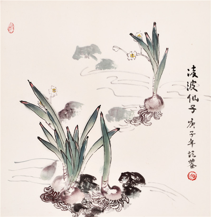 胡蓉花卉作品