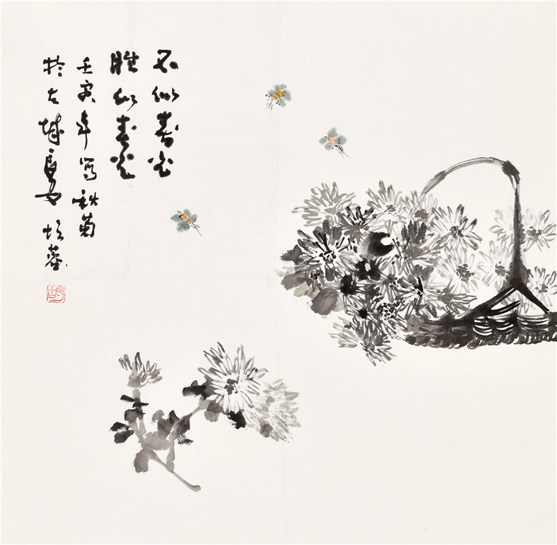 胡蓉花鸟作品
